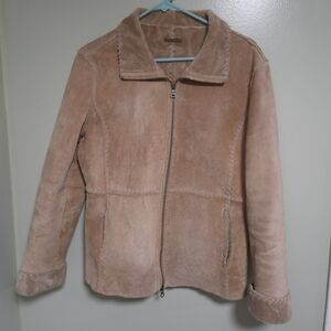 Guess Women's Cream Teddy Jacket